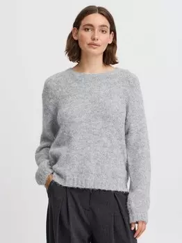 Вязаный свитер от miller B.Young, серый