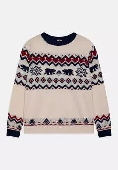 Вязаный свитер OURS UNISEX Bonton, цвет creme