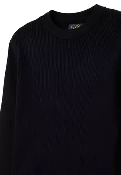 Вязаный свитер OVS, черный