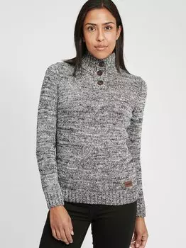 Вязаный свитер оксфилисита Oxmo, синий