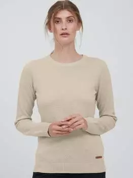 Вязаный свитер окссара Oxmo, бежевый