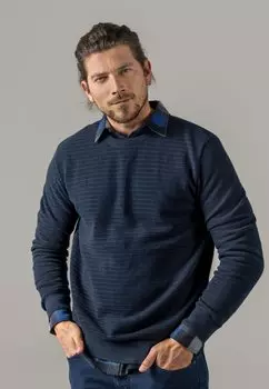 Вязаный свитер PIETRO Living Crafts, цвет midnight