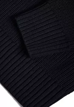 Вязаный свитер Polo Club, черный