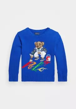 Вязаный свитер Polo Ralph Lauren, цвет sapphire star