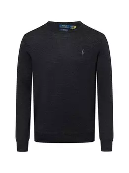 Вязаный свитер Polo Ralph Lauren, серый
