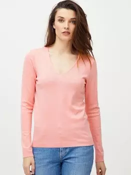 Вязаный свитер пзсара Pulz Jeans, розовый