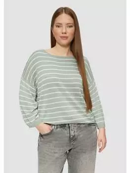 Вязаный свитер QS, цвет creme-grn