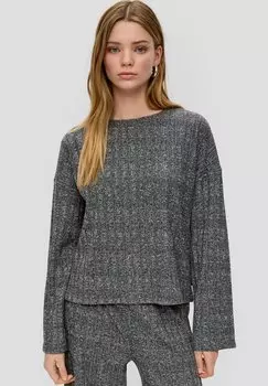 Вязаный свитер QS, цвет dunkelgrau