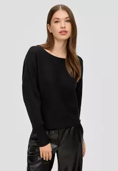 Вязаный свитер QS, цвет schwarz