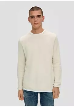 Вязаный свитер QS, цвет wollwei