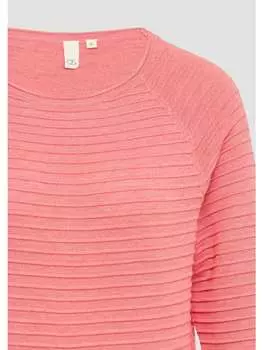 Вязаный свитер QS, красный