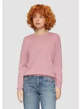 Вязаный свитер QS, розовый