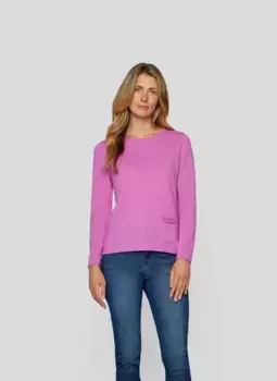 Вязаный свитер Rabe "Кашемировый свитер RABE", розовый