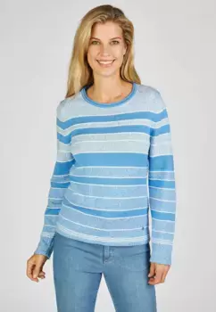 Вязаный свитер Rabe "RABE Pullover", голубой