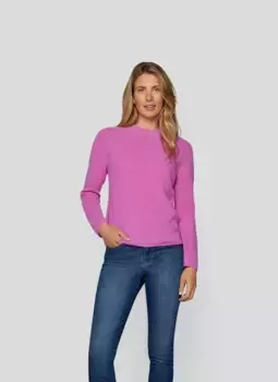 Вязаный свитер Rabe "RABE Pullover", розовый