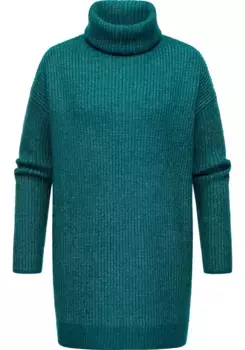 Вязаный свитер Ragwear "Lynea Remake", шикарная женская водолазка из трикотажа, цвет Ocean