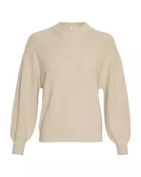 Вязаный свитер Рашель обычного кроя Moss Copenhagen, бежевый