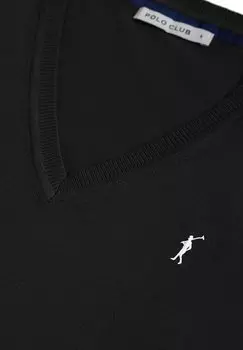 Вязаный свитер Rigby Go Polo Club, черный