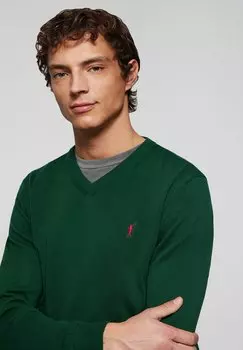 Вязаный свитер Rigby Go Polo Club, зеленый
