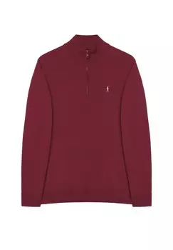 Вязаный свитер RIGBY GO Z Polo Club, темно-красный