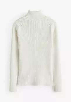 Вязаный свитер ROLL NECK-REGULAR FIT Next, бежевый