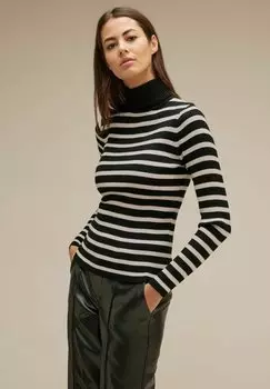 Вязаный свитер ROLLKRAGEN Street One, цвет schwarz
