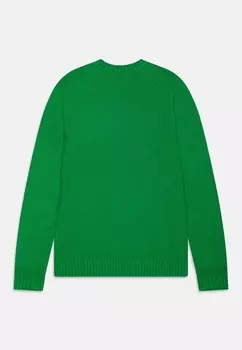 Вязаный свитер ROLLNECK Ralph Lauren, зеленый