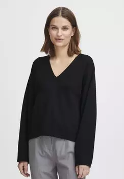 Вязаный свитер ROMO b.young, цвет black