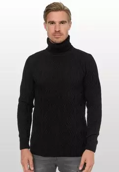 Вязаный свитер Rusty Neal, цвет schwarz