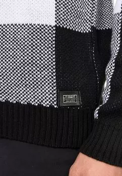 Вязаный свитер Rusty Neal, цвет schwarz wei