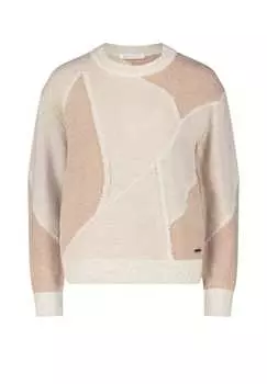 Вязаный свитер с интарсией Betty & Co, мультиколор