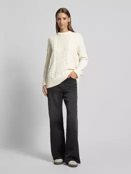 Вязаный свитер с косами, модель 'BERFINAA CABLE' Armedangels, кремовый