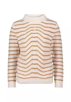 Вязаный свитер с круглым вырезом Betty & Co, мультиколор