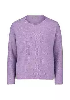 Вязаный свитер с круглым вырезом Betty & Co, цвет pastel crocus melange