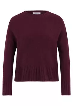 Вязаный свитер с круглым вырезом. Cartoon, фиолетовый