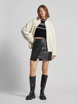 Вязаный свитер с круглым вырезом модель «Ида» LeGer by Lena Gercke, черный