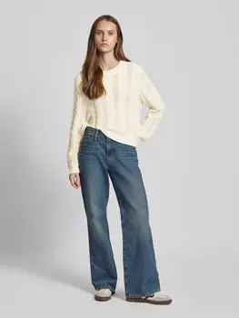 Вязаный свитер с круглым вырезом модель «РУБИНА» Only