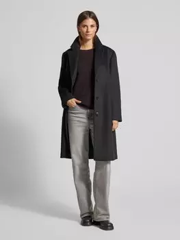 Вязаный свитер с круглым вырезом QS, фиолетовый