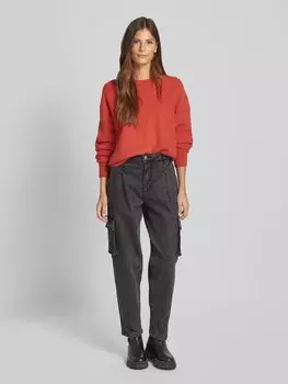 Вязаный свитер с круглым вырезом Scotch & Soda, коралл