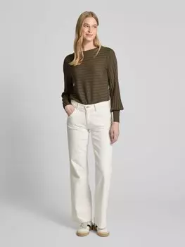 Вязаный свитер с круглым вырезом Zero, хаки