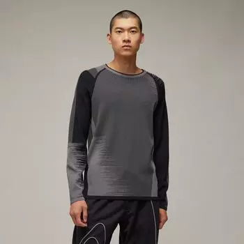 Вязаный свитер с логотипом Y-3 Adidas