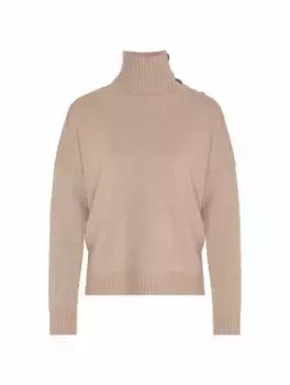 Вязаный свитер с люрексом The Kooples, бежевый