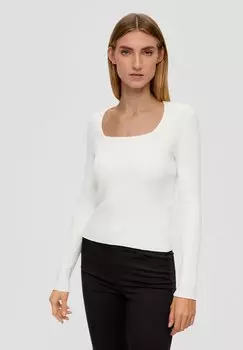 Вязаный свитер s.Oliver BLACK LABEL, цвет ecru