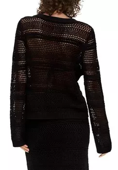 Вязаный свитер s.Oliver, черный