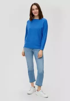 Вязаный свитер s.Oliver, цвет royalblau