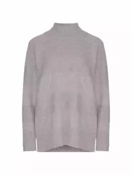 Вязаный свитер с пайетками Panicale, серый