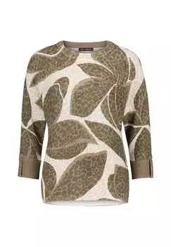 Вязаный свитер с принтом Betty Barclay, мультиколор