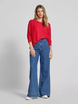 Вязаный свитер с рукавами-фонариками модель «Фаландинас» BOSS Orange, розовый