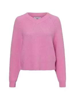 Вязаный свитер с содержанием альпаки Marc O'Polo Denim, розовый