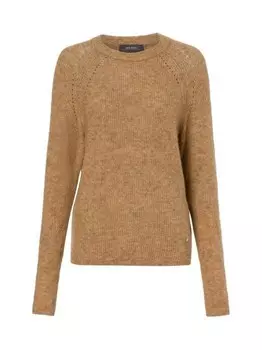 Вязаный свитер с содержанием альпаки mmtammy Mos Mosh, коричневый